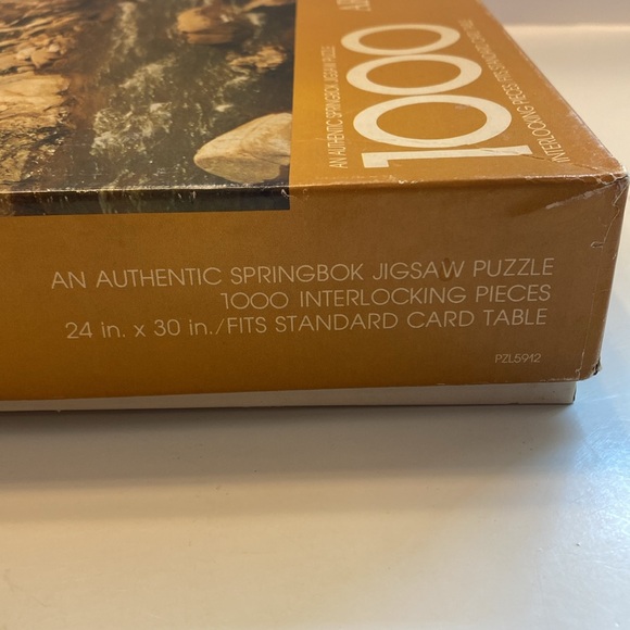 Vintage 80’s WHITE ARABIAN STALLION JIGSAW PUZZLE, SPRINGBOK, 1000 PIECES. - Picture 4 of 14